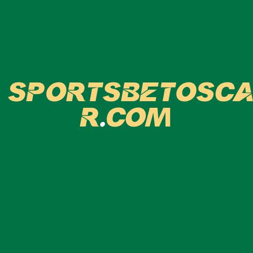 Logo da SPORTSBETOSCAR